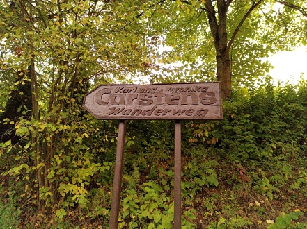 Schild Carstens Wanderweg&nbsp;&copy;&nbsp;D. Rudolph